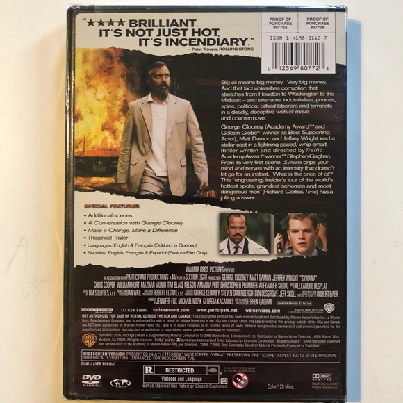 SYRIANA  DVD (widescreen edition) - Picture 4 of 5